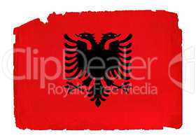 Grungy Flag - Albania