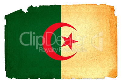 Grungy Flag - Algeria