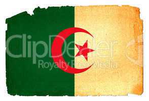 Grungy Flag - Algeria