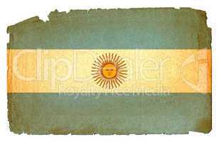 Grungy Flag - Argentina
