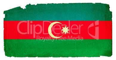 Grungy Flag - Azerbaijan
