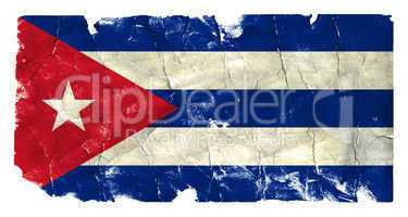 Grungy Flag - Cuba