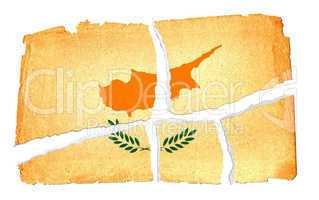 Grungy Flag - Cyprus