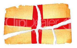 Grungy Flag - England
