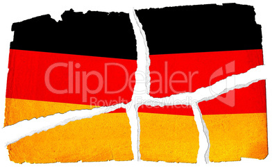 Grungy Flag - Germany