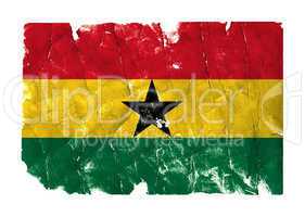 Grungy Flag - Ghana