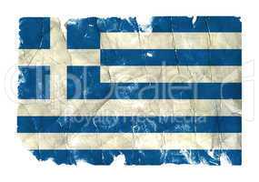 Grungy Flag - Greece