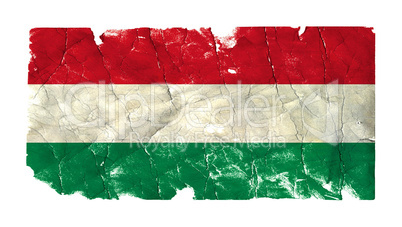 Grungy Flag - Hungary