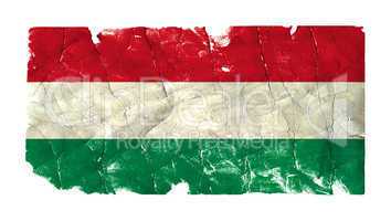 Grungy Flag - Hungary