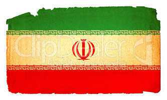 Grungy Flag - Iran