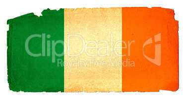 Grungy Flag - Ireland