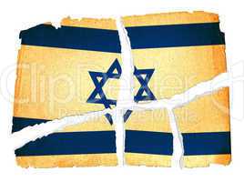 Grungy Flag - Israel