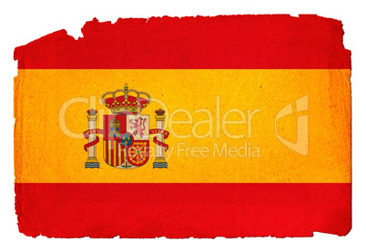 Grungy Flag - Spain