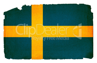 Grungy Flag - Sweden