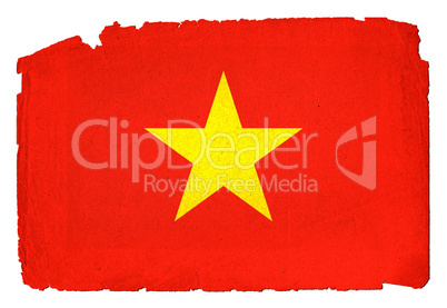 Grungy Flag - Vietnam