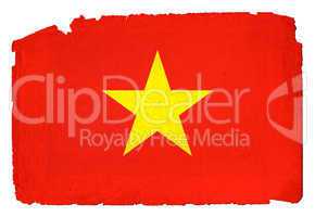 Grungy Flag - Vietnam