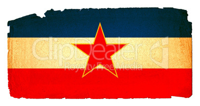 Grungy Flag - Yugoslavia