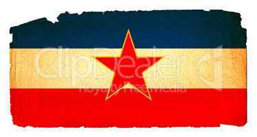 Grungy Flag - Yugoslavia