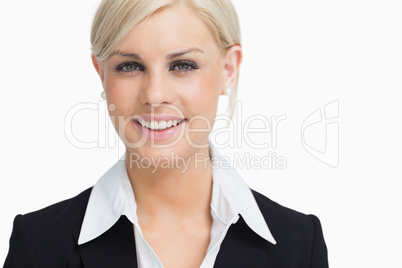 Portrait of a smiling businesswoman