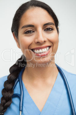 Happy nurse portrait