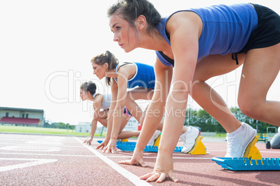 Women ready to race