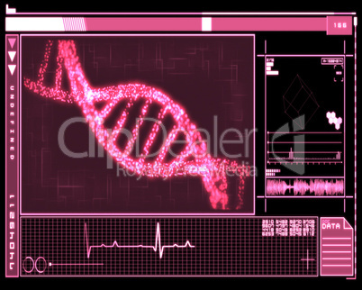 Pink DNA Helix technology
