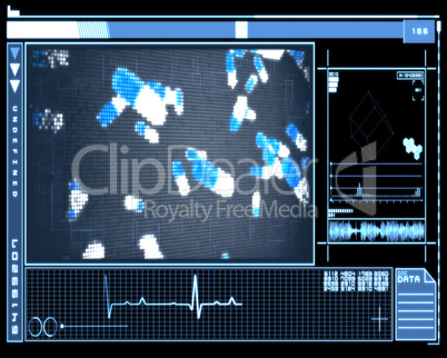 Blue pixel cells technology