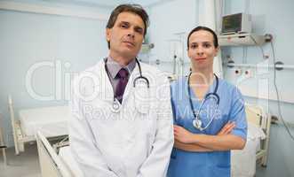 Doctor and nurse as a team