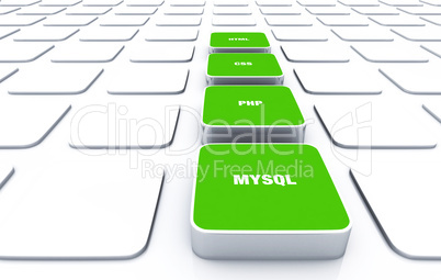 3D Pads Grün - HTML CSS PHP MYSQL 9