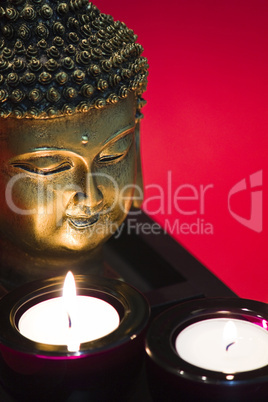 Lights 4 golden Buddha 2