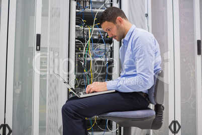 Man trying to find a solution for servers