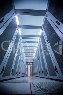 Empty data center