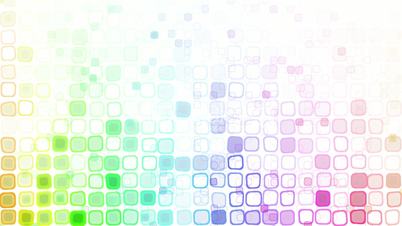 rainbow liquid squares loopable pattern animation