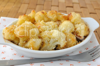 Cauliflower Au Gratin