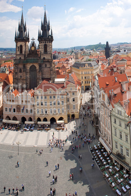 Prague city. Panorama
