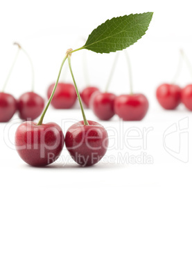 Red cherries