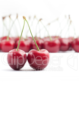 Red cherries