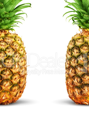 Ripe pineapple