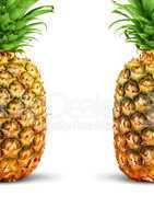Ripe pineapple