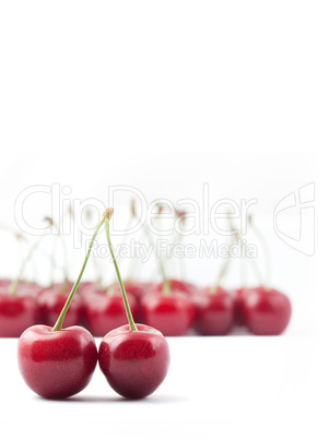 Red cherries