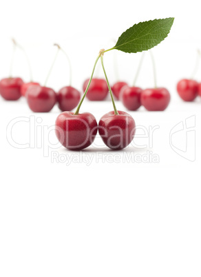 Red cherries