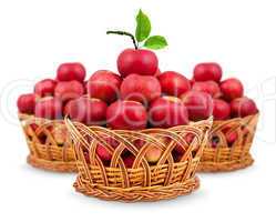 .Basket of apples