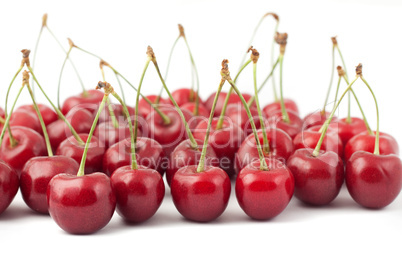 Red cherries