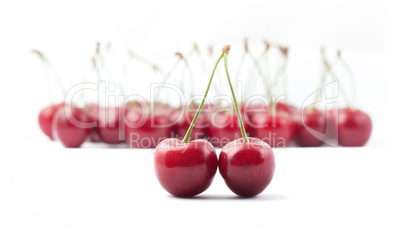 Red cherries