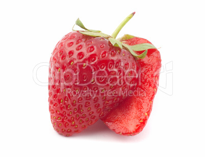 Cut strawberrie