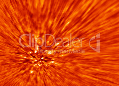 red abstract background light streaks from hexagons