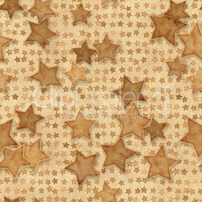 seamless pattern grunge stars