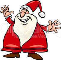 santa claus cartoon illustration