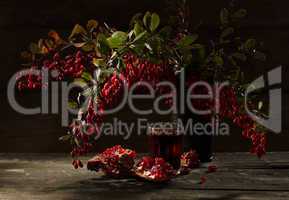 pomegranate and barberry