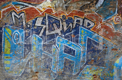 Graffiti wall.